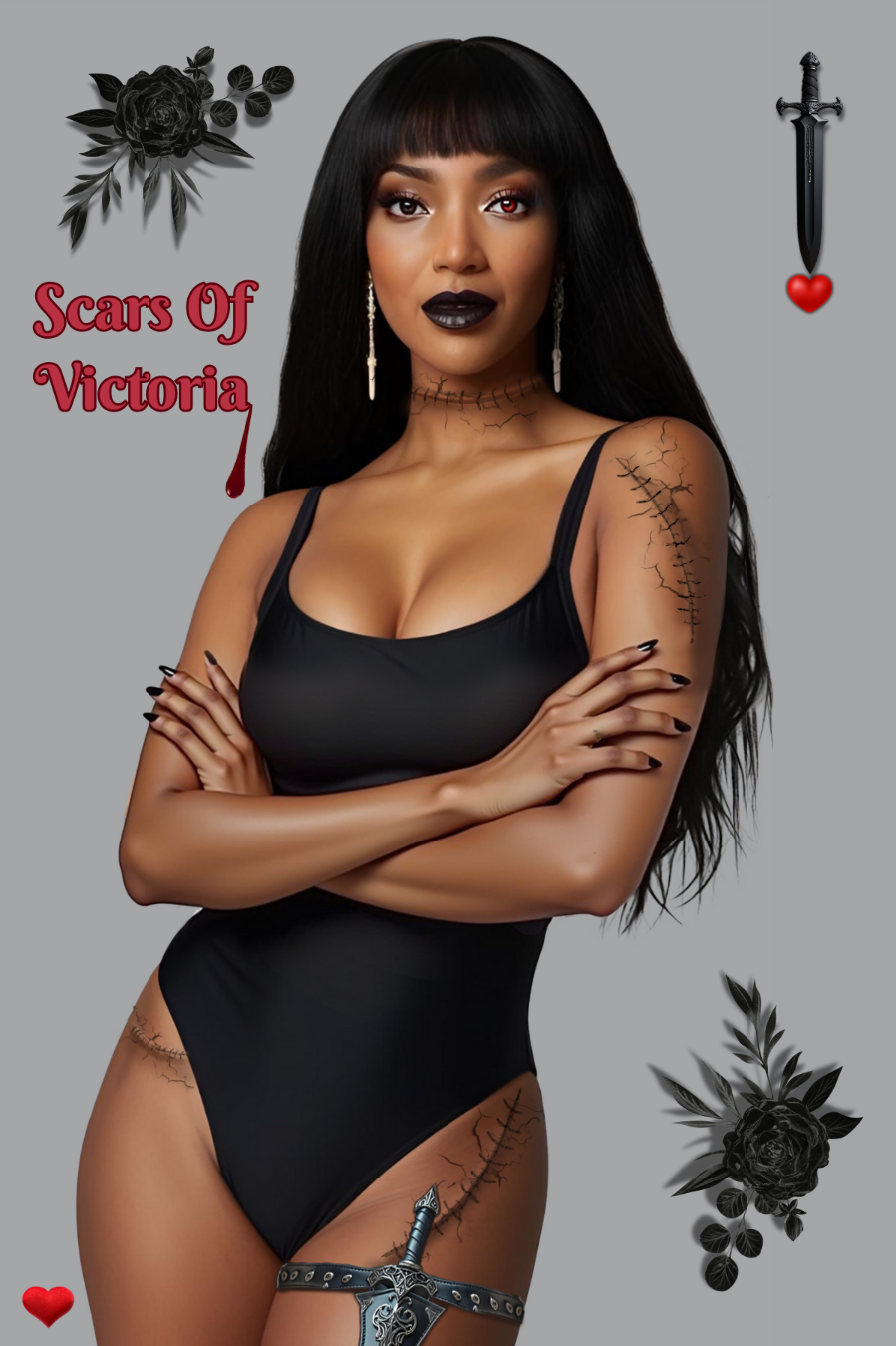 The Scars of Victoria - Vampire Romance Image